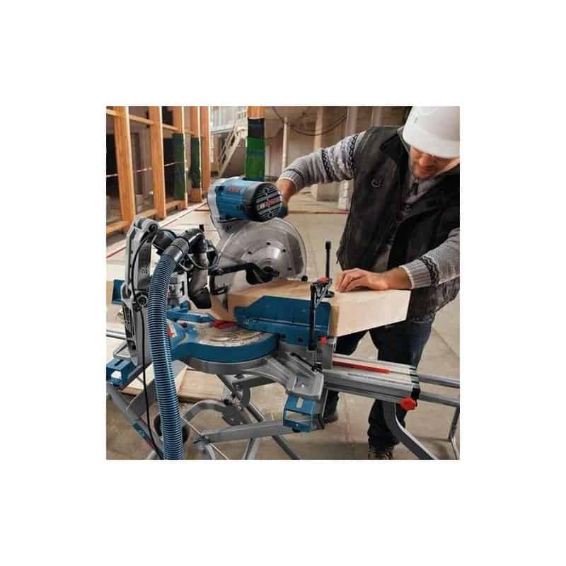 Scie Radiale BOSCH + Onglet 2000 W – GCM12GDL + GTA2500W – Image 4