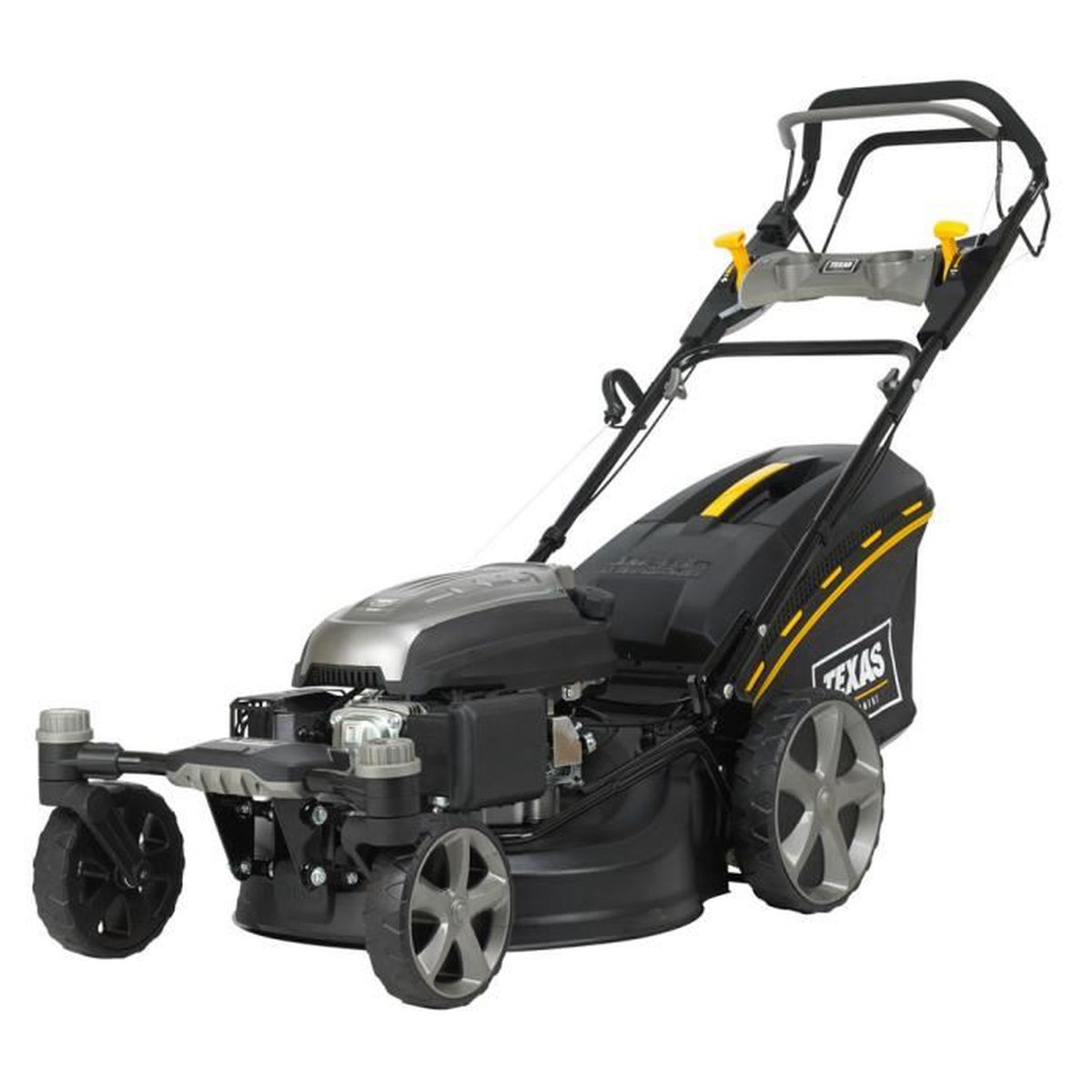 Tondeuse thermique mulching 51 cm 5cv 4 en 1 roues Avant directionnelles TEXAS ZT5110TR-W
