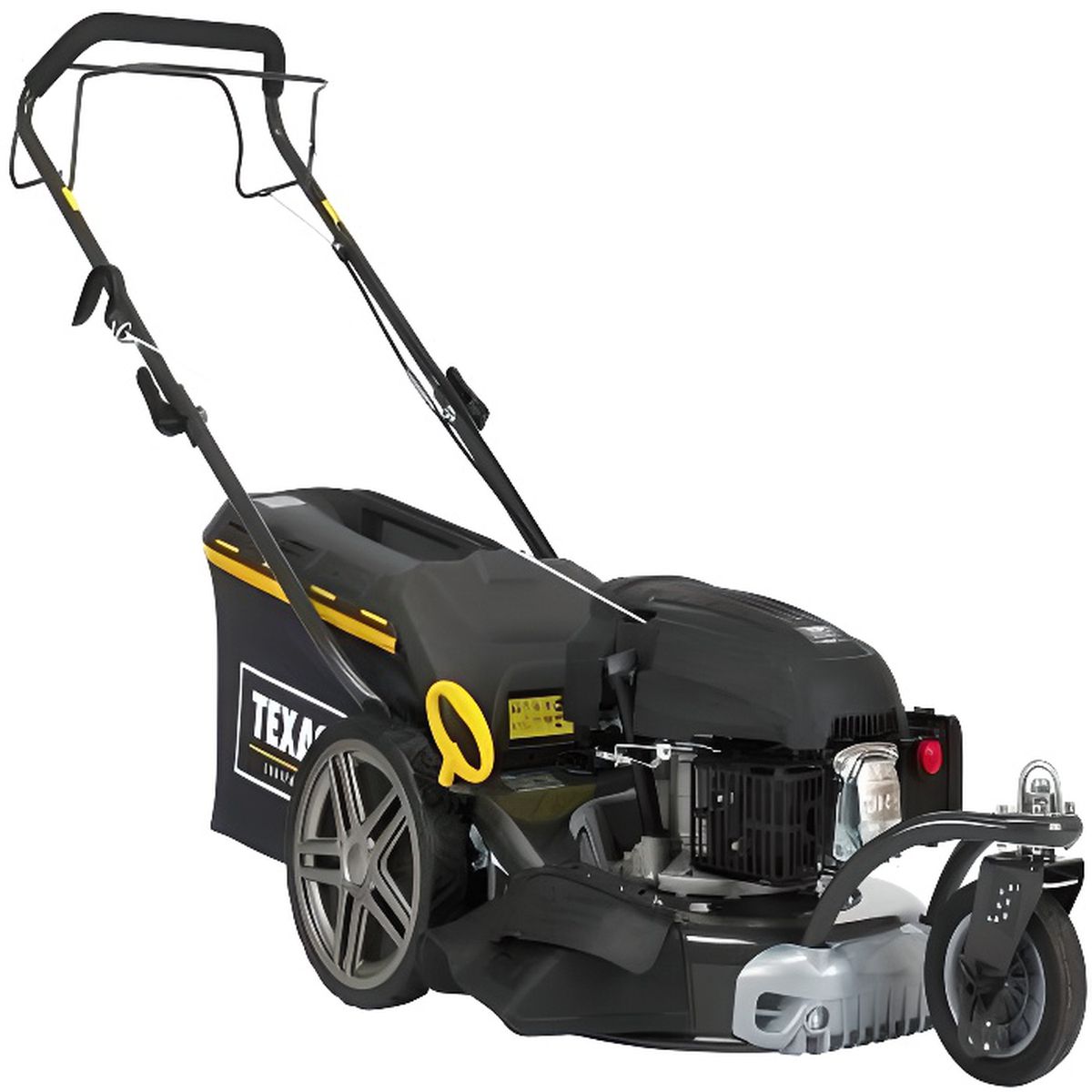 Tondeuse thermique tractée 139 cc 3 roues coupe 46cm mulching TEXAS Premium 4675TR/W